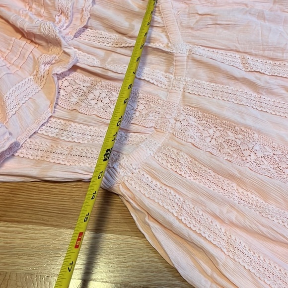 SPELL Cassie Lace Gown in Petal Size Small NWT - Picture 13 of 16